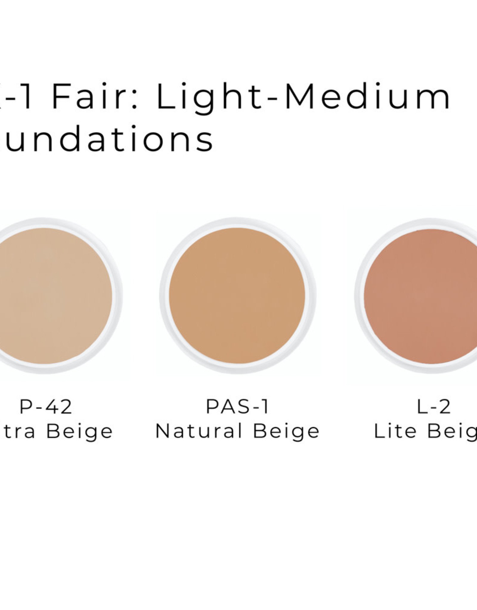 Ben Nye KIT-CREME-THEATRICAL, FAIR: LIGHT-MEDIUM