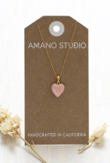 Faire/Amano Studio NECKLACE-HEART LOCKET