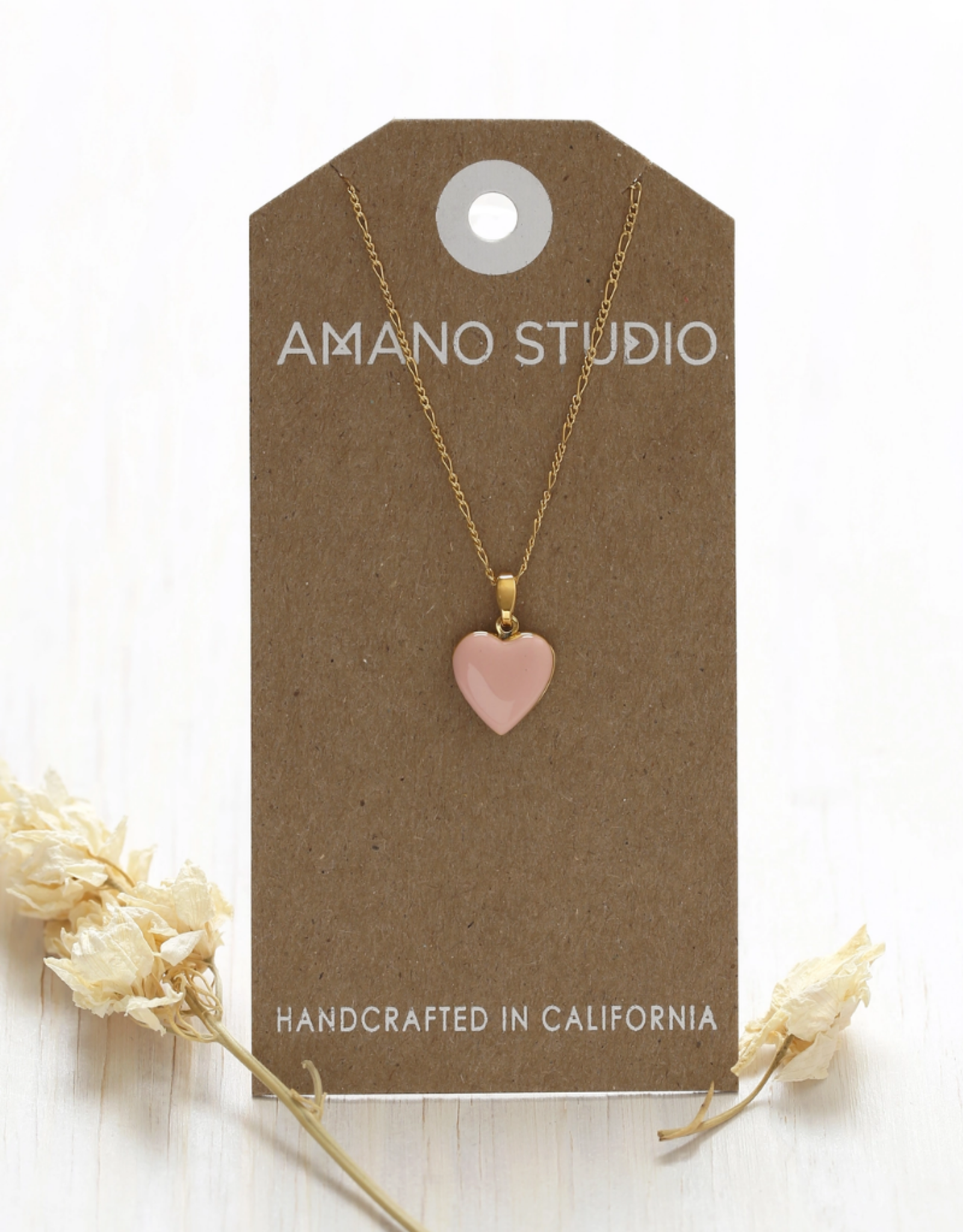 Faire/Amano Studio NECKLACE-HEART LOCKET