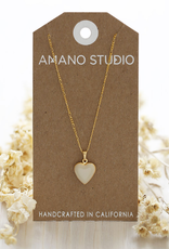 Faire/Amano Studio NECKLACE-HEART LOCKET