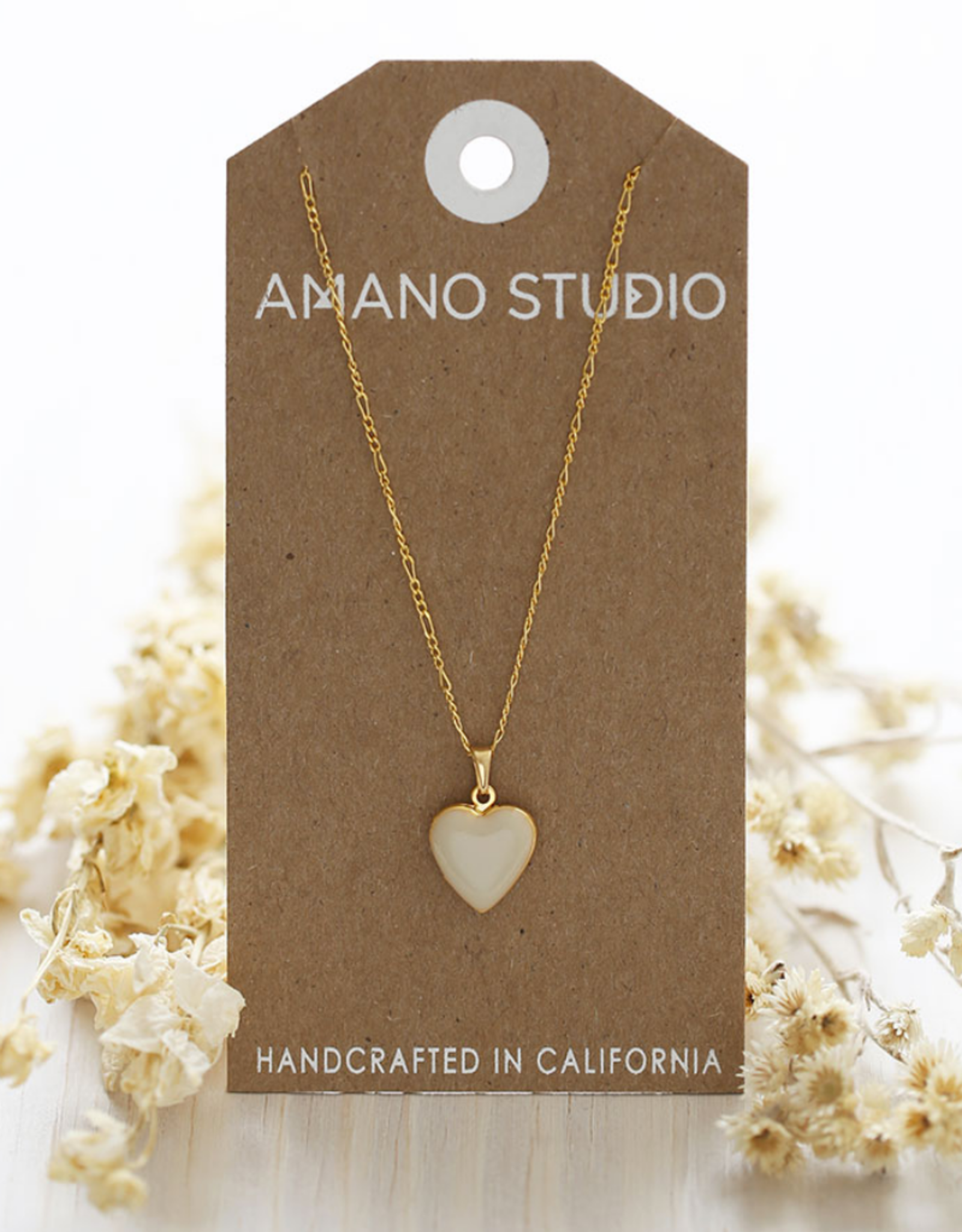 Faire/Amano Studio NECKLACE-HEART LOCKET