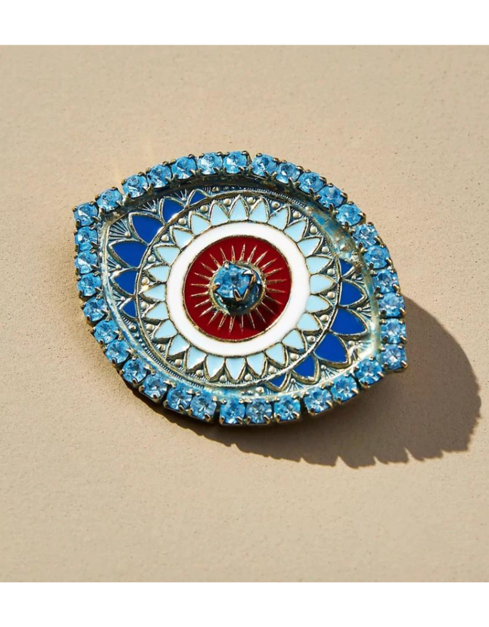 TOVA BROOCH-EVIL EYE