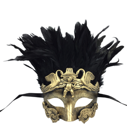 KBW Global Corp MASK-VENETIAN W/CF BLK FTRS