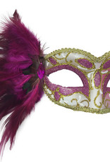 KBW Global Corp MASK-VENETIAN EYEMASK  W/ SIDE FTRS