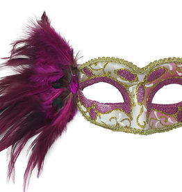 KBW Global Corp MASK-VENETIAN EYEMASK  W/ SIDE FTRS