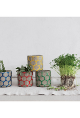 PLANTER-DOTS, 4 3/4 "HOLDS 3" POT