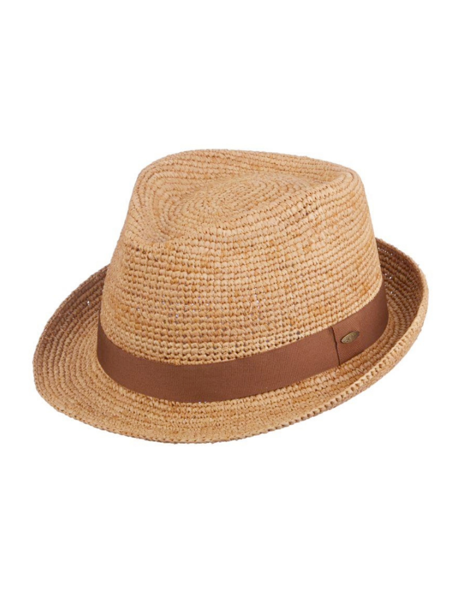 HAT-FEDORA "COBA" RAFFIA