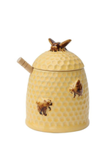 JAR-HONEY DIPPER W/BEE LID 3PCS