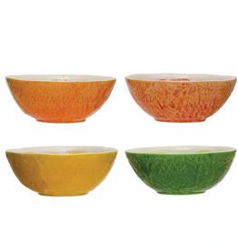 BOWL-HAND PAINTED FRUIT SIZE