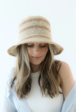 Gigi Pip HAT-BUCKET-SAL CROCHET-STRAW