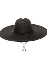 HAT-WIDE BRIM FEDORA "EL CAMPO" W/CHIN STRAP