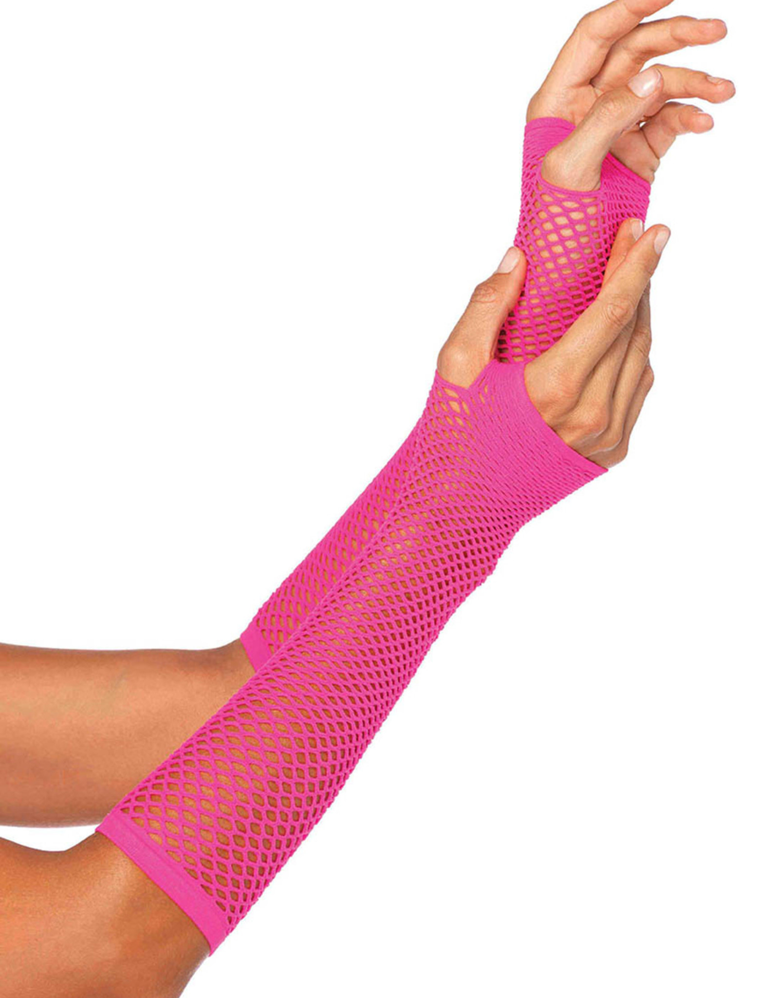 GLOVES-FISHNET, ELBOW LENGTH, FINGERLESS