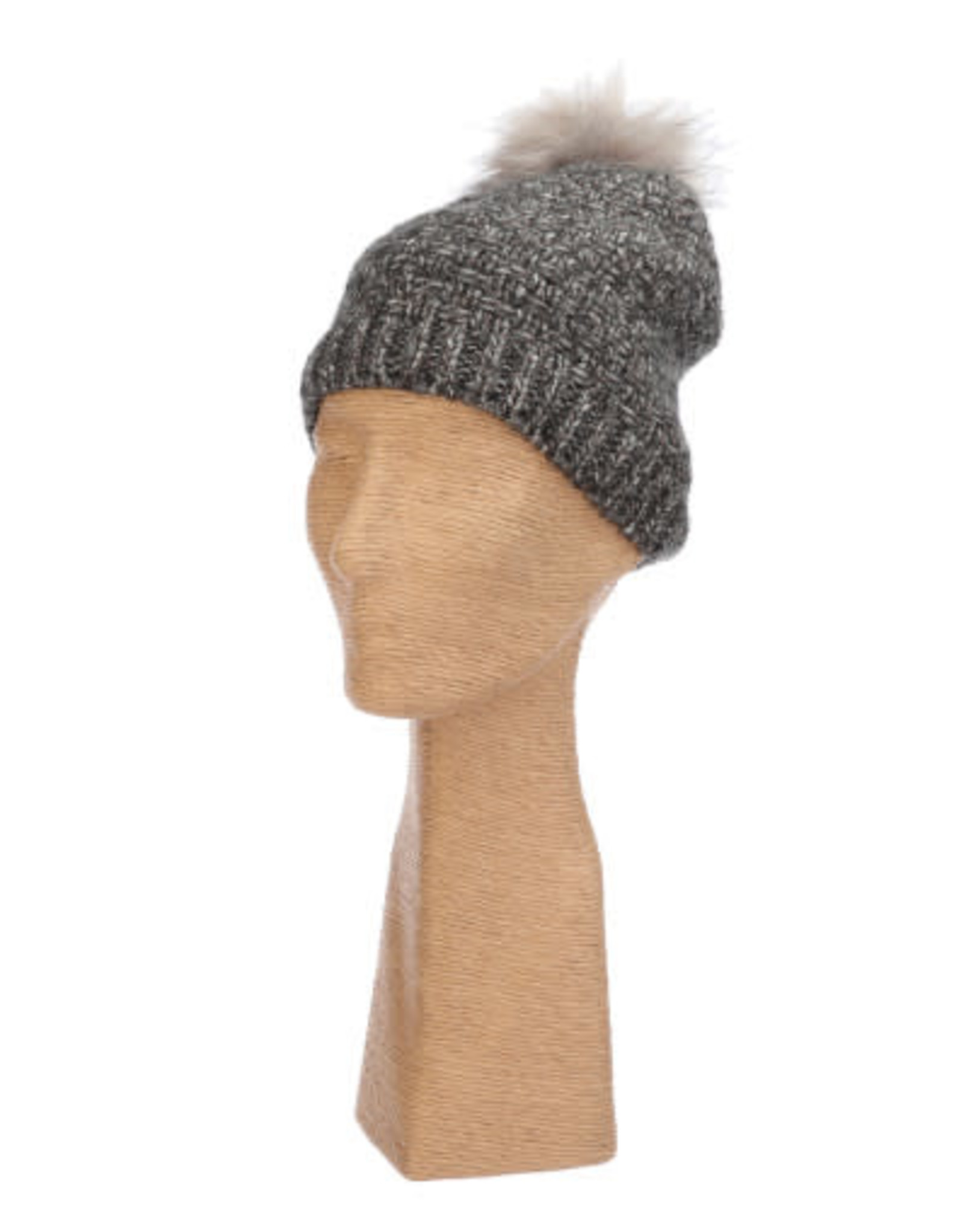 HAT-KNIT "PERRY" W/POM