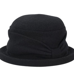 HAT-CLOCHE-BOILED WOOL "SILVA"