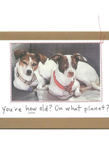 Faire/Visual Treats CARD-HUMOR "YOU'RE HOW OLD?"