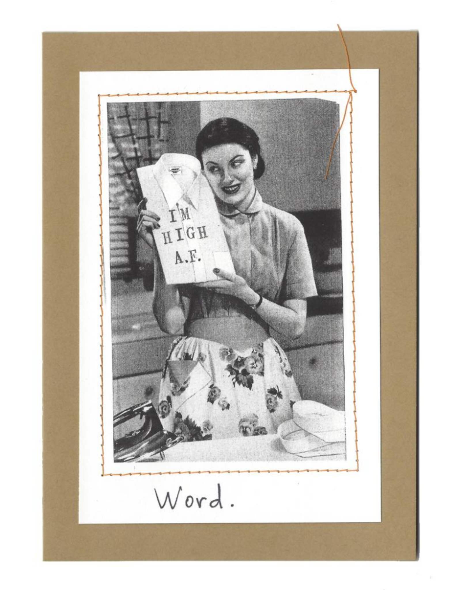Faire/Visual Treats CARD-HUMOR "WORD"