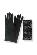 GLOVES-FASHION-2 IN 1 W/LACE