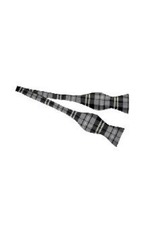 BOW TIE-HAND TIED-PLAID