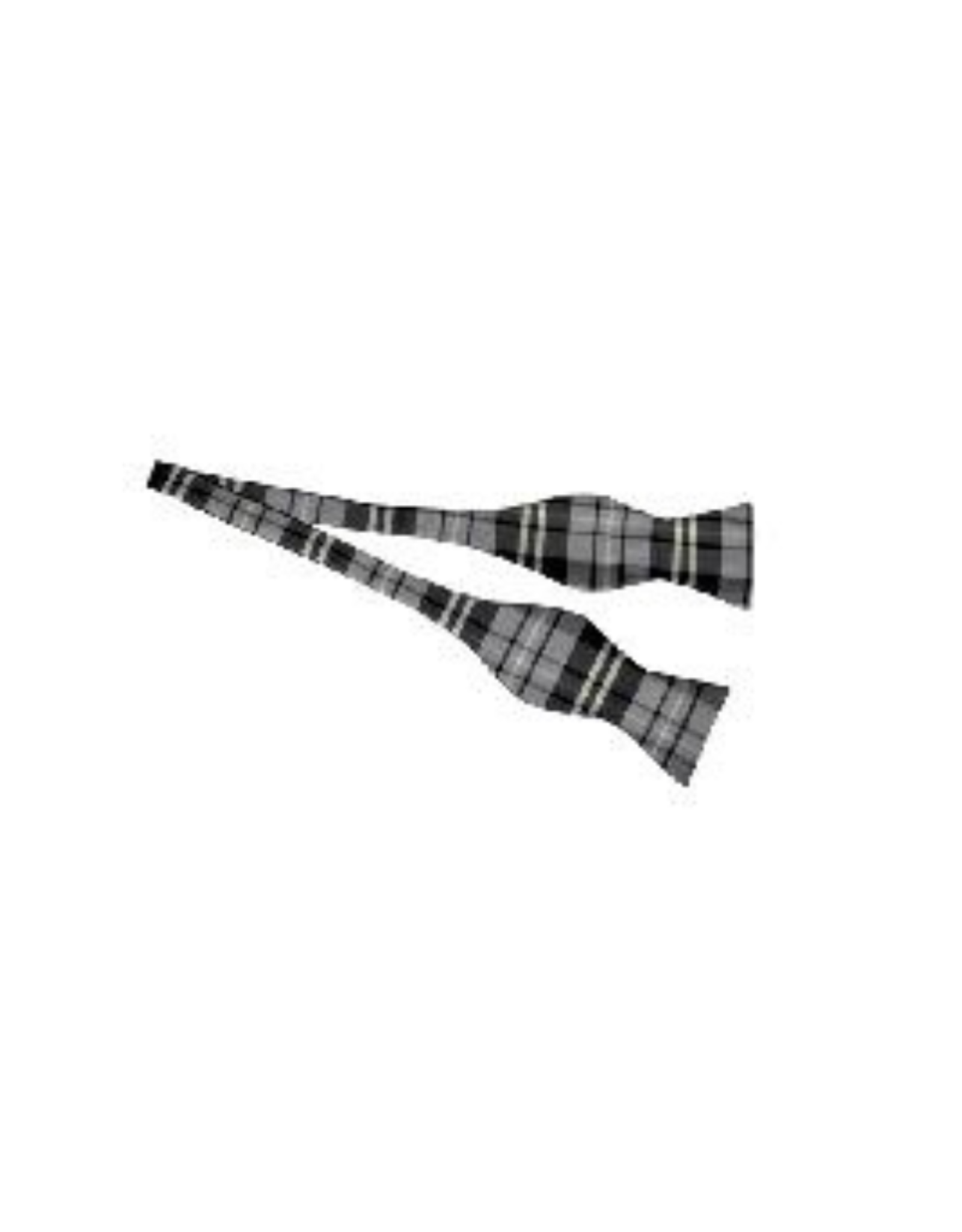 BOW TIE-HAND TIED-PLAID
