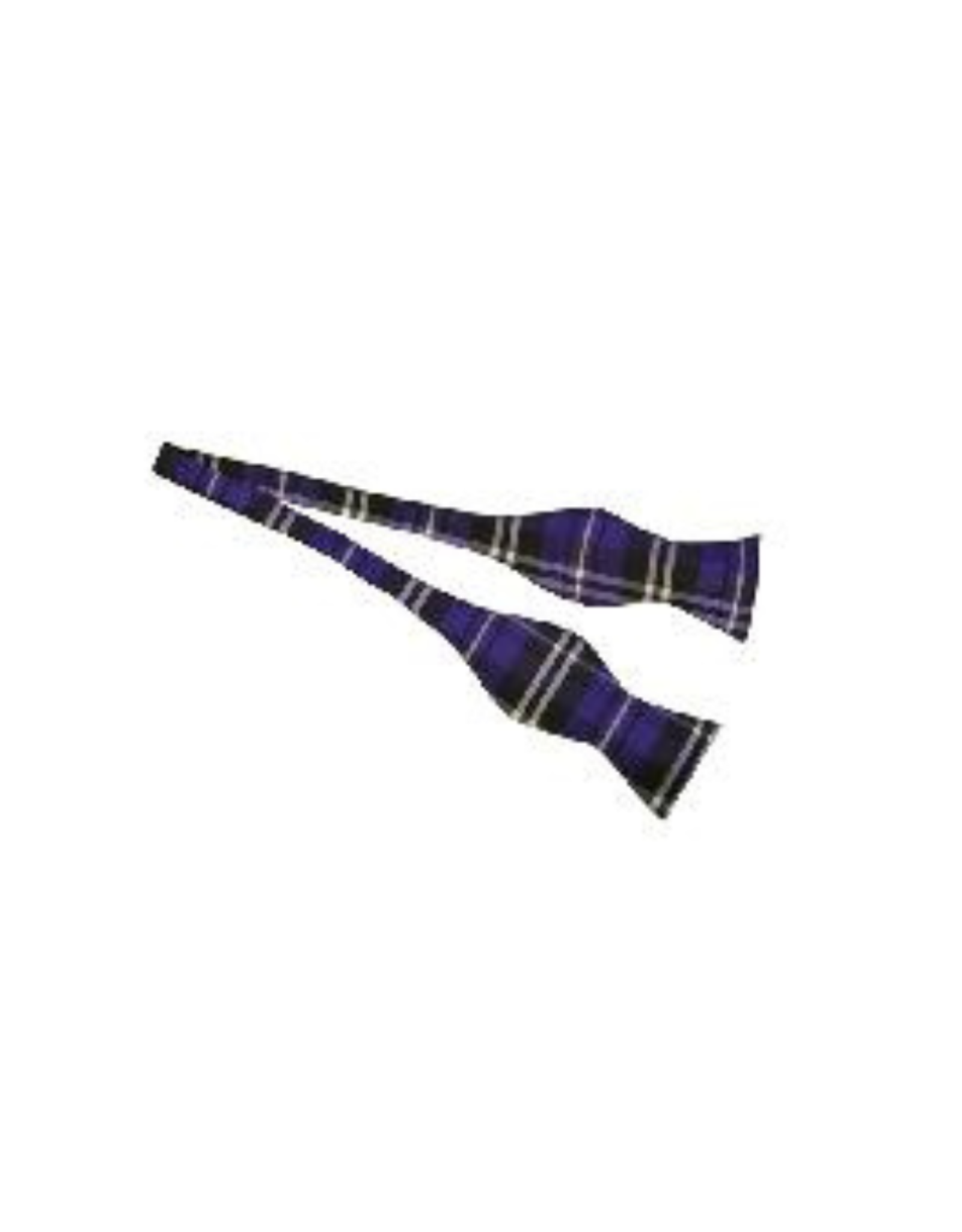 BOW TIE-HAND TIED-PLAID