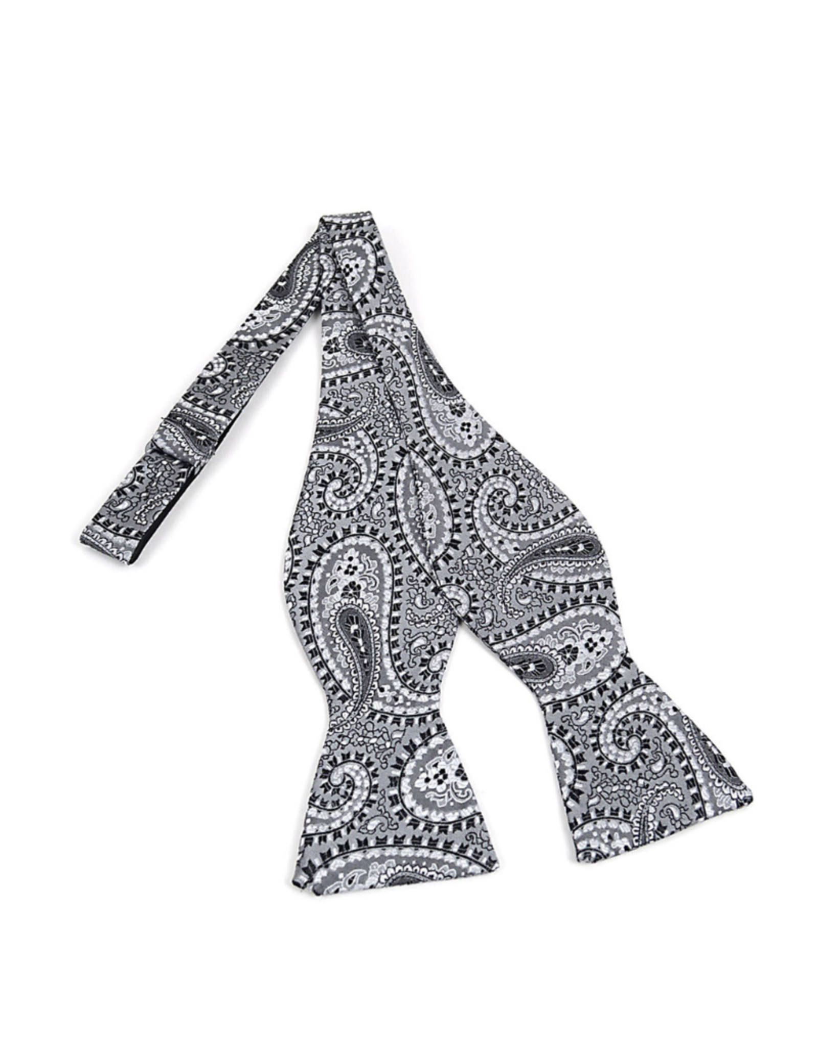 BOW TIE-HAND TIED-WOVEN PAISLEY