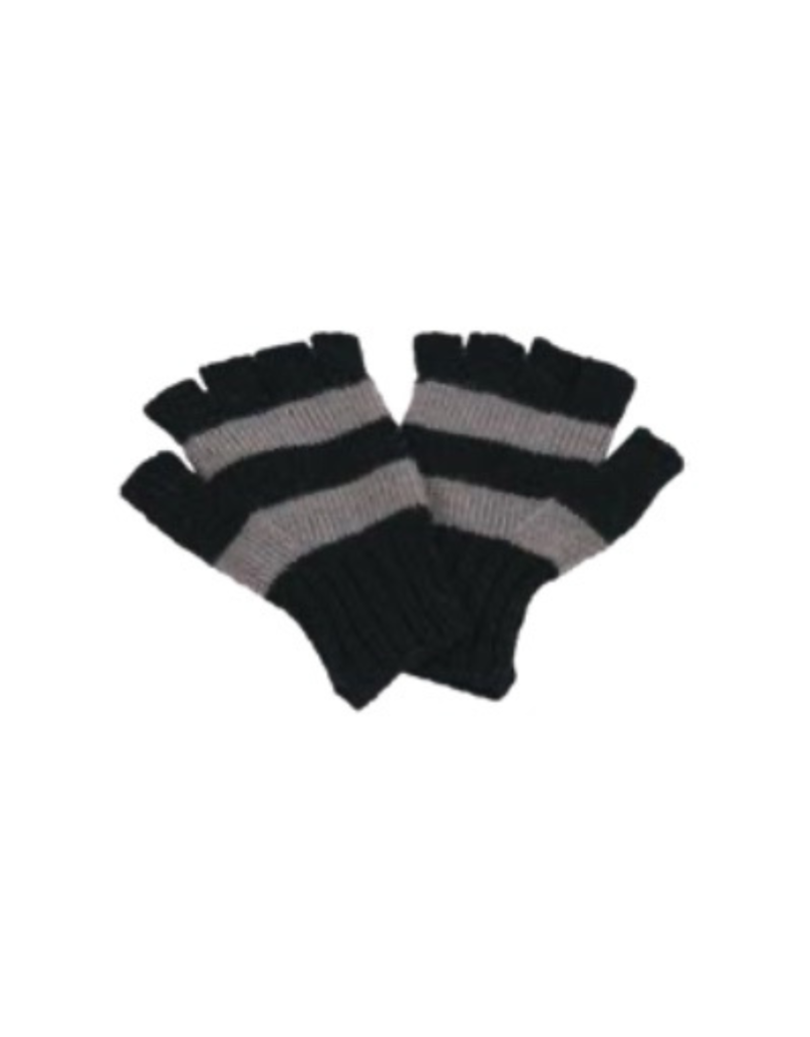 GLOVES-KNIT FINGERLESS SOLID