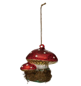 ORNAMENT-GLASS-MUSHROOM