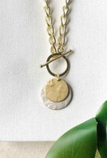 Faire/WorldFinds NECKLACE-GILDED MOON