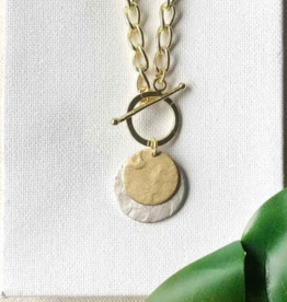 Faire/WorldFinds NECKLACE-GILDED MOON