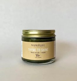 Faire/Mama Life Apothecary FACE SCRUB-THYME TO SHINE