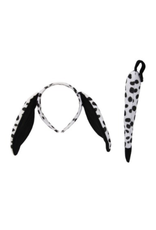 ANIMAL-DALMATIAN KIT, EARS HEADBAND & TAIL