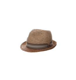 HAT-FEDORA "SOLAIR" RAFFIA BRAID