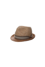 HAT-FEDORA "SOLAIR" RAFFIA BRAID