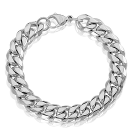 BRACELET-CRUCIBLE S/S 12 MM CHAIN