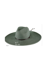 HAT-WIDE BRIM FEDORA "EL CAMPO" W/CHIN STRAP