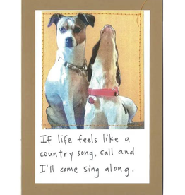 Faire/Visual Treats CARD-JUST BECAUSE "COUNTRY SONG"