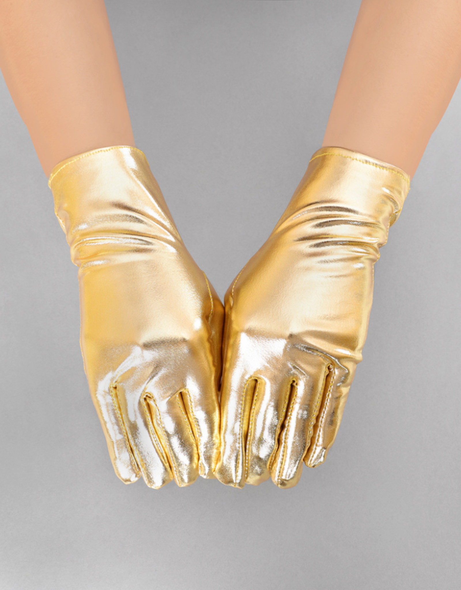 GLOVES-WRIST METALLIC