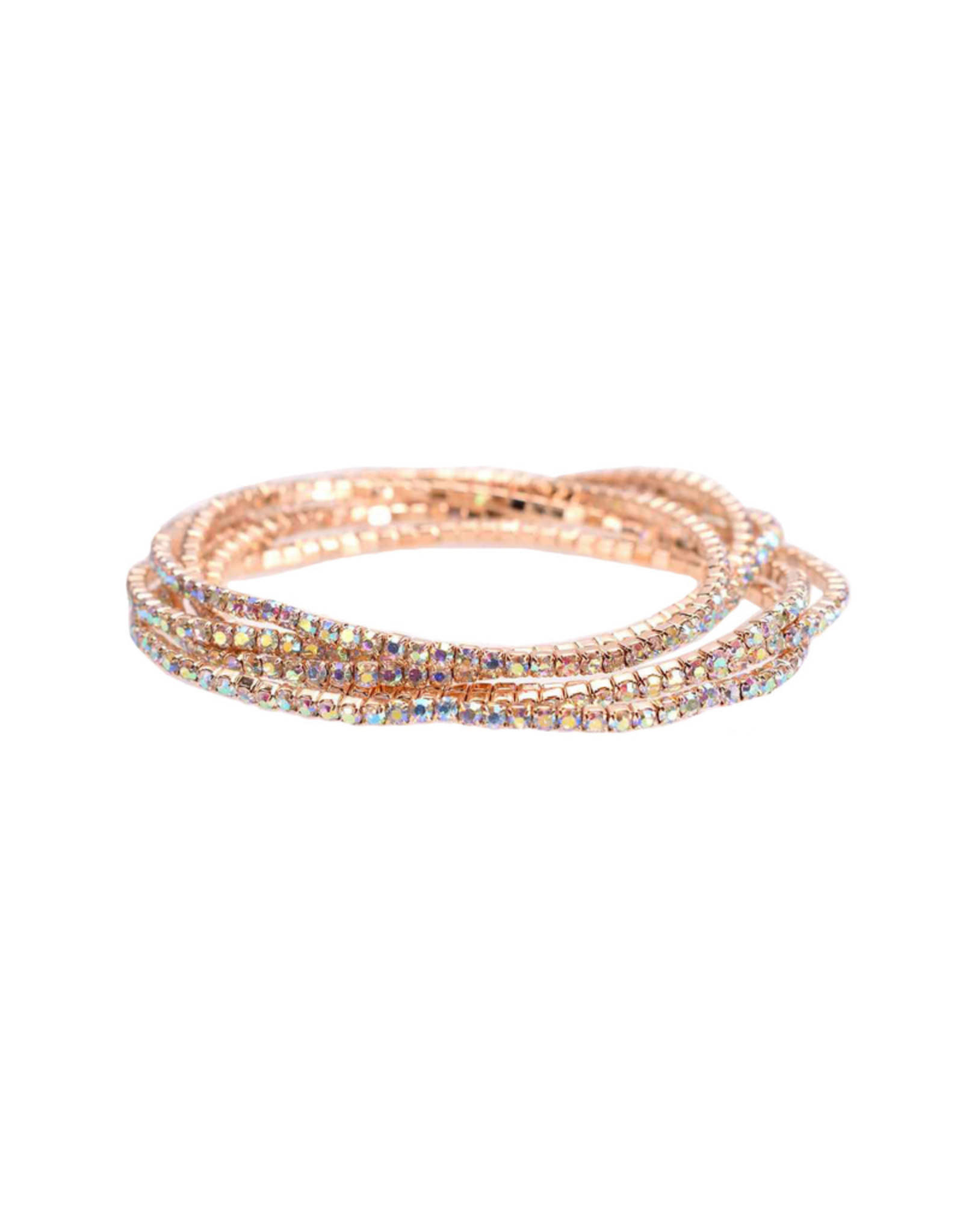 BRACELET SET-RHINESTONE