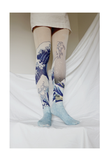 TIGHTS-PATTERN-THE GREAT WAVE