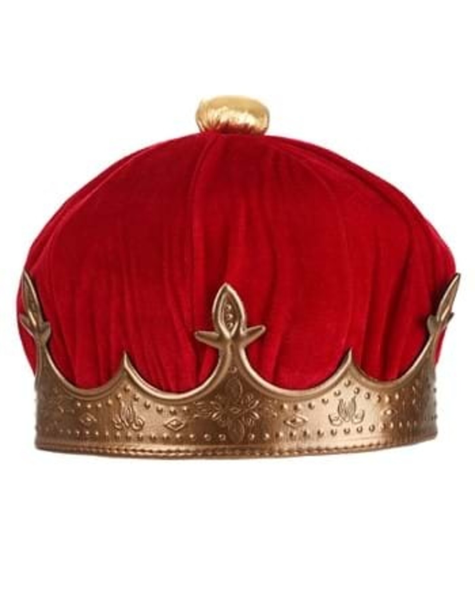 CROWN-QUEEN PLUSH W/GLD PLASTIC