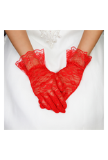 GLOVES-WRIST-LACE W/RUFFLE