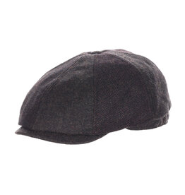 Dorfman Milano/Biltmore HAT-NEWSBOY CAP "BERRYCLOTH"