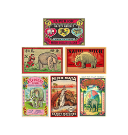 MATCHBOX-VINTAGE ELEPHANTS MINI ASST