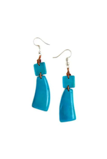 Faire/Organic Tagua Jewelry EARRINGS "ROMA" TAGUA