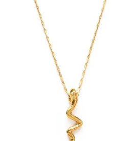 Faire/Amano Studio NECKLACE-SERPENT TINY GOLD