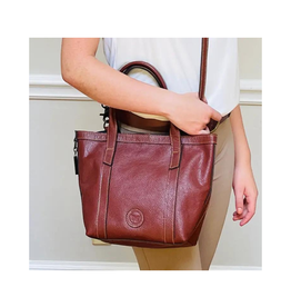 Faire/Le Papillon BAG-CROSSBODY-GRENOBLE PETITE TAN LEATHER