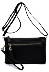 BAG-CROSS BODY HORIZONTAL W/ZIPPER