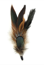 HAT TRIM-FEATHER-ROOSTER/SCHLAPPEN NAT