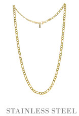 NECKLACE-CHAIN FIGARO 16"