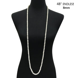 NECKLACE-PEARL 48" ENDLESS